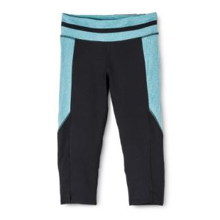 C9 by Champion Womens Premium Must Have Capri Tight   Turquoise XS