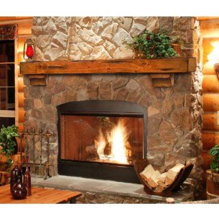 Shenandoah Fireplace Mantel Shelf Finish Unfinished, Shelf Length 60"   Fireplace Grates