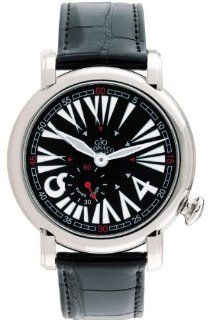 Gio Monaco Women's 404 A DaFnE Black Dial Alligator Leather Watch Watches