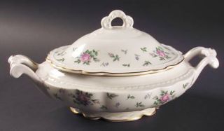 Princess   Empcraft (USA) Sweet Briar Oval Covered Vegetable, Fine China Dinnerw