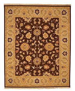 Hand woven Soumak Wool Rug (6 X 9)