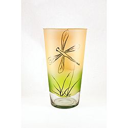 Dragon Fly Series Handmade Glass Vase