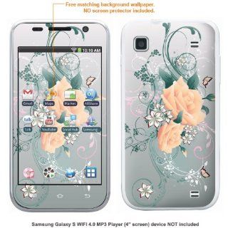 Protective Decal Skin Sticke for Samsung Galaxy S WIFI Player 4.0 Media player case cover GLXYsPLYER_4 405 Cell Phones & Accessories