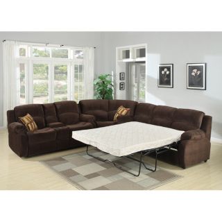 Tracey Chocolate Sleeper Sectional