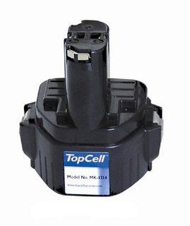 TopCell MK 1214 12 Volt 1.4 Amp Hour NiCad Pod Style Replacement Battery for Makita Tools   Cordless Tool Battery Packs  