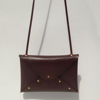 handmade leather clapton bag by colstudio
