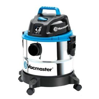 Vacmaster VQ407S 3 Horsepower 4 Gallon Wet/Dry Vacuum, Stainless Steel   Shop Wet Dry Vacuums  