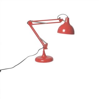 Euro Style Red Lalla Desk Lamp