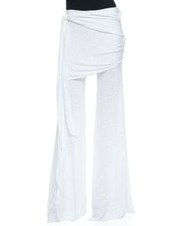 Womens Marina Fold Over Side Tie Pants   Young Fabulous and Broke