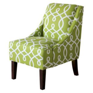Threshold™ Swoop Chair   Green Cursive