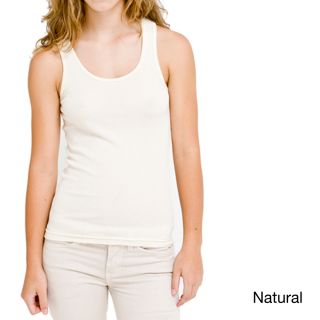 American Apparel American Apparel Womens Organic Cotton Rib Tank Tan Size XXS (0  1)
