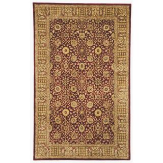 Handmade Persian Legend Red/ Light Brown Wool Rug (83 X 11)