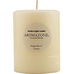 Magnolia And Cassis Essential Blend 4 inch Pillar Candle