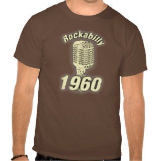 Vintage Rockabilly 1960   decoration Tee Shirts