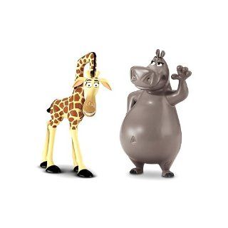 Fisher Price Penguins of Madagascar Melman and Gloria Figures Toys & Games