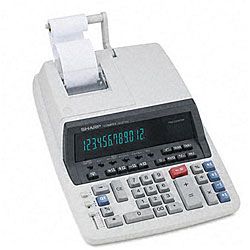 Sharp Qs2770h 2 color Commercial Printing Calculator