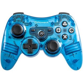Power A Illuminated Wireless Controller   Blue (PlayStation 3)