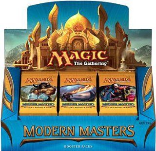 Magic the Gathering MTG Modern Masters Booster Box (24 Booster Packs) Toys & Games