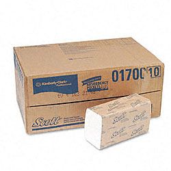 Scott Embossed Single fold C Towels   250/pack (16 Packs/carton)