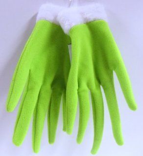 Dr. Seuss The Grinch Who Stole Christmas Universal One Size Fits All Dress Up Costume Cosplay Grinch Hand Glove Set Toys & Games