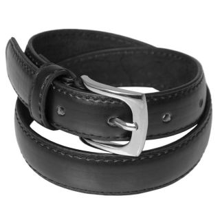 Daxx Daxx Unlimited Boys Genuine Leather Black Belt Black Size XS (4 6)