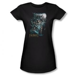 The Hobbit Lord Of The Rings Epic Adventure Movie Juniors Babydoll T Shirt Tee Movie And Tv Fan T Shirts Clothing