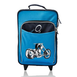 Obersee Kids Motorcycle 16 inch Rolling Carry On Cooler Upright