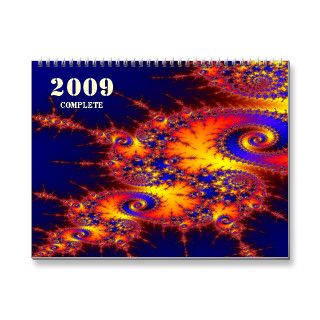 Fractacular 2009 calendar