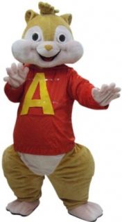 ProCostume A Squirrel Cartoon Mascot Costume Suit Clothing