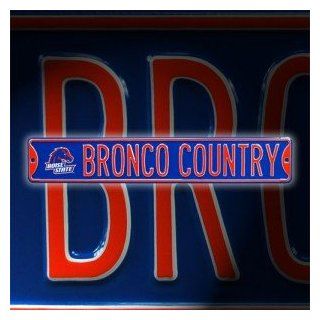 Boise State Broncos Bronco Country Street Sign  Sports Fan Street Signs  Sports & Outdoors