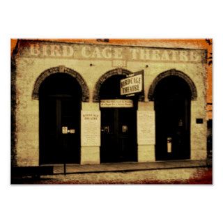 Bird Cage Theatre Tombstone Az Print