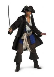Captain Jack Sparrow Costume   Prestige Adult Costume Clothing