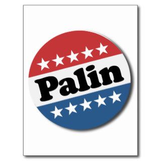 Palin 2012 Button Postcards