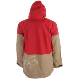 Analog Torrent Snowboard Jacket Red Rock/Vintage Khaki 2014