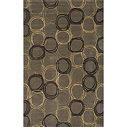 Soho Circles Wool Rug (3 X 5)