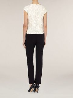 Planet Champagne lace top Neutral