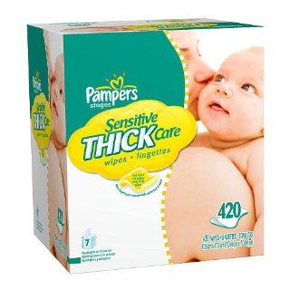 Pampers Thick Sensitive Wipes 420-pk. Health & Personal Care