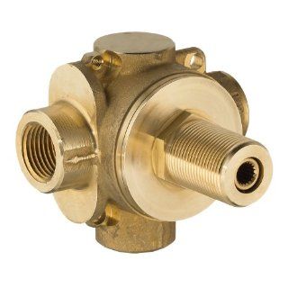 American Standard R420 Two Way In Wall Rough Diverter Valve, Controls Water Flow between Two Outlets   Shower Flow Control Valves  