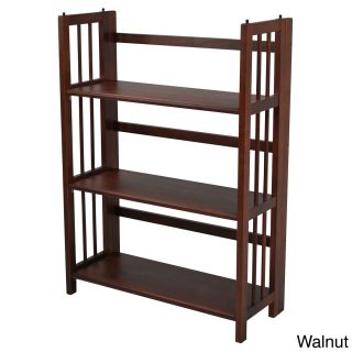 Folding Stackable Bookcase 27.5w
