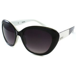 Xoxo Womens Casablanca Black/ White Cat Eye Sunglasses