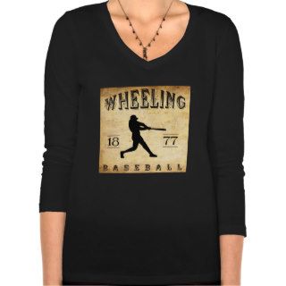 1877 Wheeling West Virginia Baseball Tee Shirt
