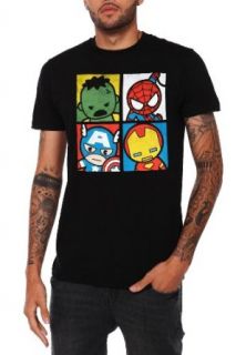 Marvel Universe Kawaii Superheros T Shirt Size  Medium Clothing