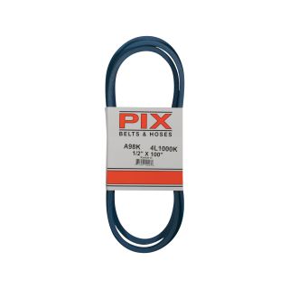 PIX Blue Kevlar V-Belt with Kevlar Cord — 100in.L x 1/2in.W, Model# A98K/4L1000K  Belts   Pulleys