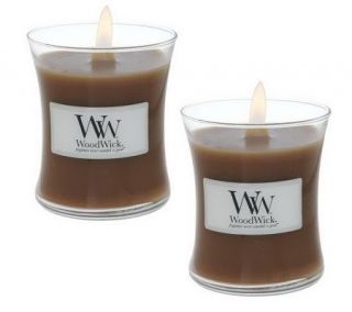 Virginia Candle Co Set of 2 10oz WoodWick Candles —
