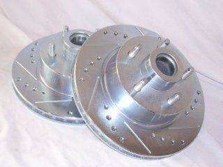 Ford Mustang II 5 Lug FRONT Brake Disc Rotors +Pads Automotive