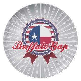 Buffalo Gap, TX Party Plates