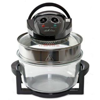 New Large 17 Litre Premium Convection Halogen Oven Cooker Black White FREE 50 extra. New In Stock Kitchen & Dining