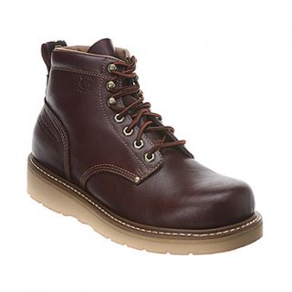 Carolina 6 Inch Broad Toe Wedge Boot  Men's   Dark Oak Pioneer Leather