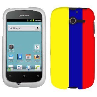 Huawei Ascend Y Colombian Flag Hard Case Phone Cover Cell Phones & Accessories