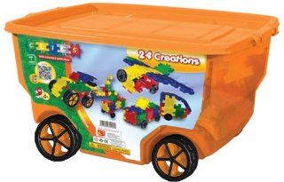 Clics 400 piece Wheeled Bin Toys & Games